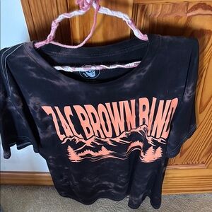 Zac Brown Band Black and Orange T-Shirt